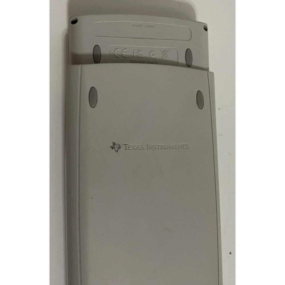 TI-84 Plus Silver Edition Calculator and Cover Tested Works